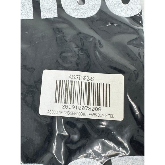 NEIGHBORHOOD X ASSC "Neighborhood in Tears" Tee Small ASST392-S - Picture 6 of 7